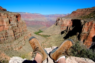 Kicking back. Grand Canyon, AZ, US